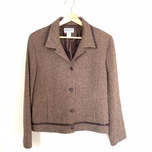 Pendelton brown tweed jacket 16
